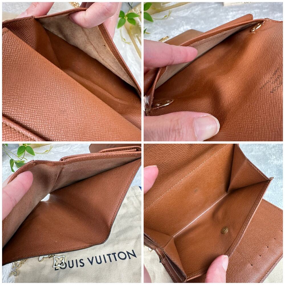 SOLD Louis Vuitton Monogram Porte Tresor Etui Papiers  Crossbody w/ Chain - Picture 10 of 14